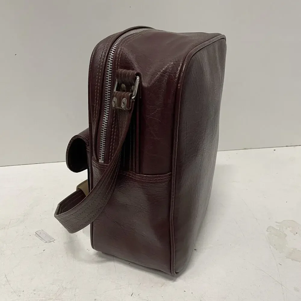 Samsonite Sonora Vintage Under Seat Carry On Travel Shoulder Bag Burgundy Red